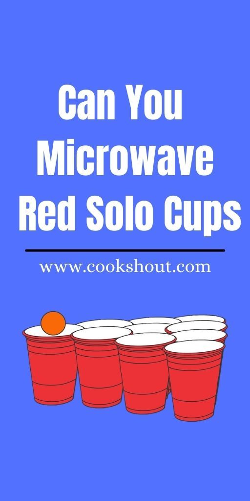 Are You Microwave Red Solo Cups