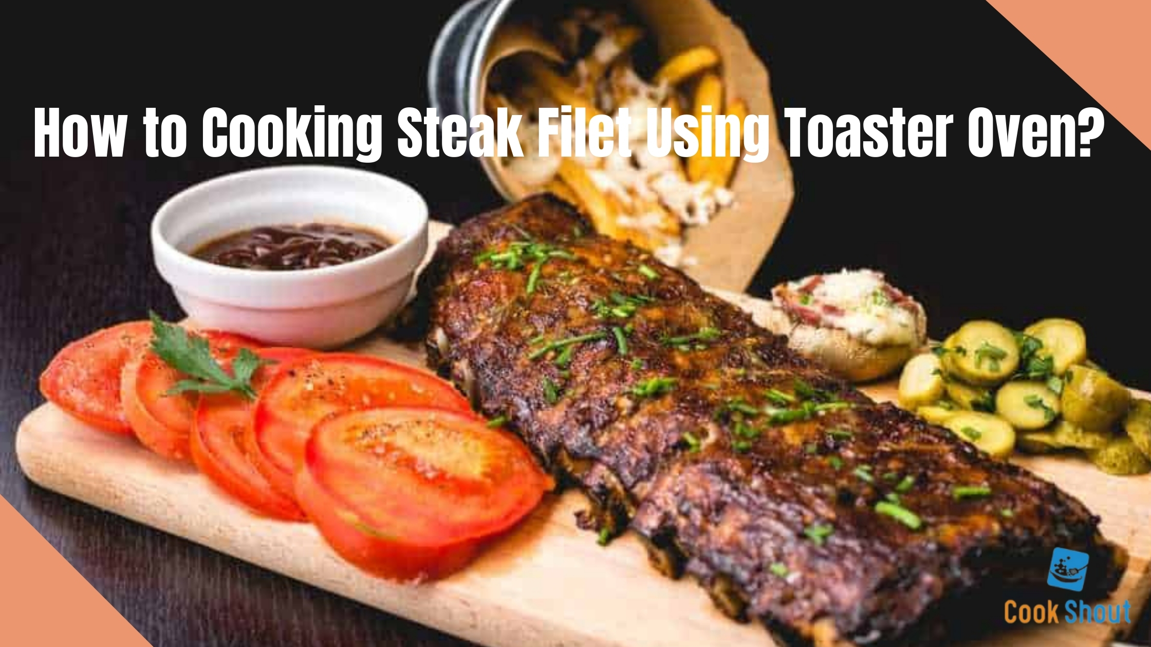 How to Cooking Steak Filet Using Toaster Oven 2