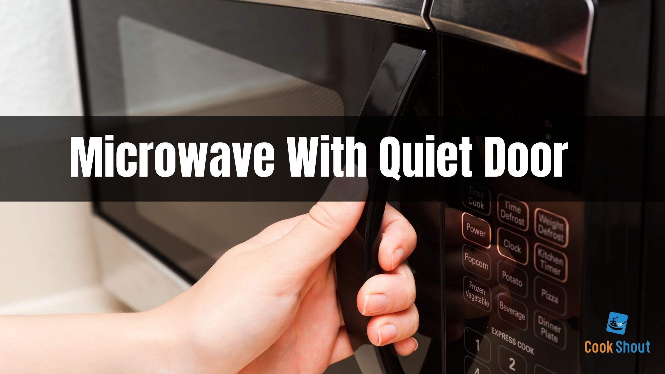 Microwave With Quiet Door