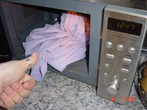 Microwave A Washclothh